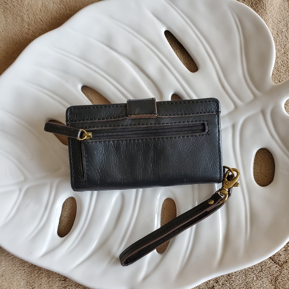 Black Fossil Wallet - Picture 3 of 9